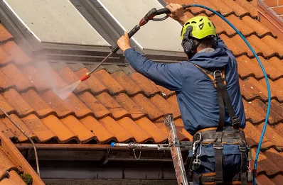 Démoussage et hydrofuge de toiture à Treban
